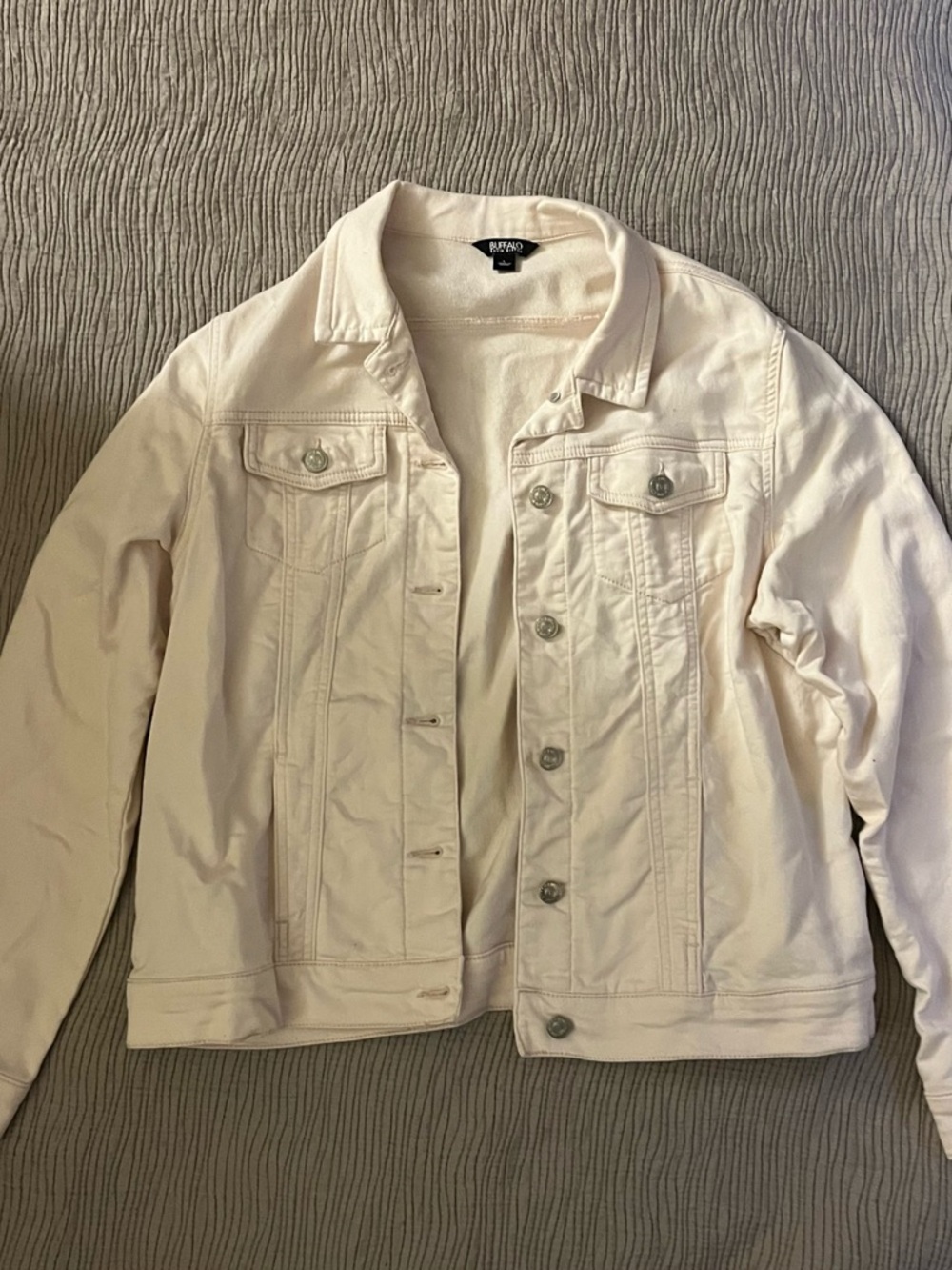 Buffalo David Bitton Women's Light Pink Denim Jacket
